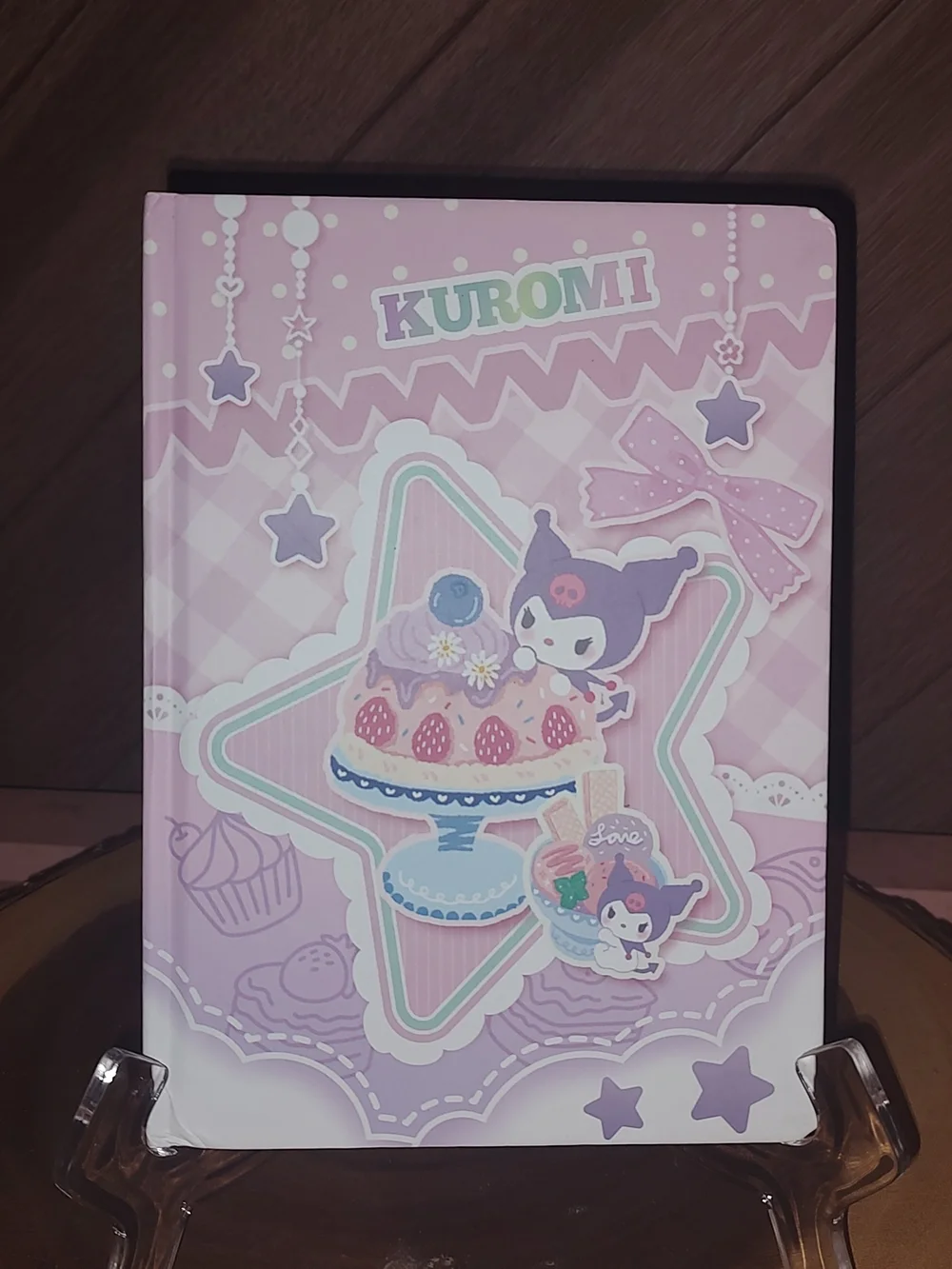 New! Kuromi Pink Kawaii Notebook